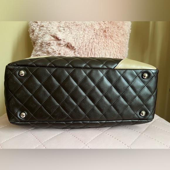 Chanel Cambon Large Rectangle Quilted VTG Handbag 🤎 - Picture 10 of 16